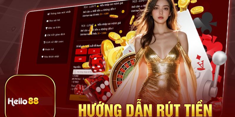 Những lưu ý cần biết khi rút tiền hello88